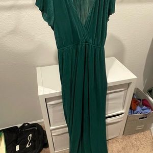 BALTICBORN green maxi dress.